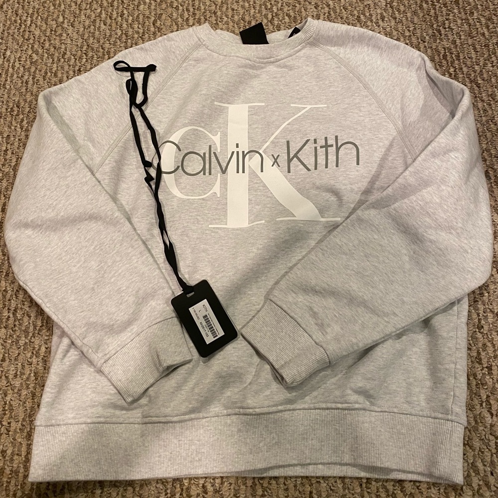 Men’s Grey Kith-Calvin Klein Crewneck